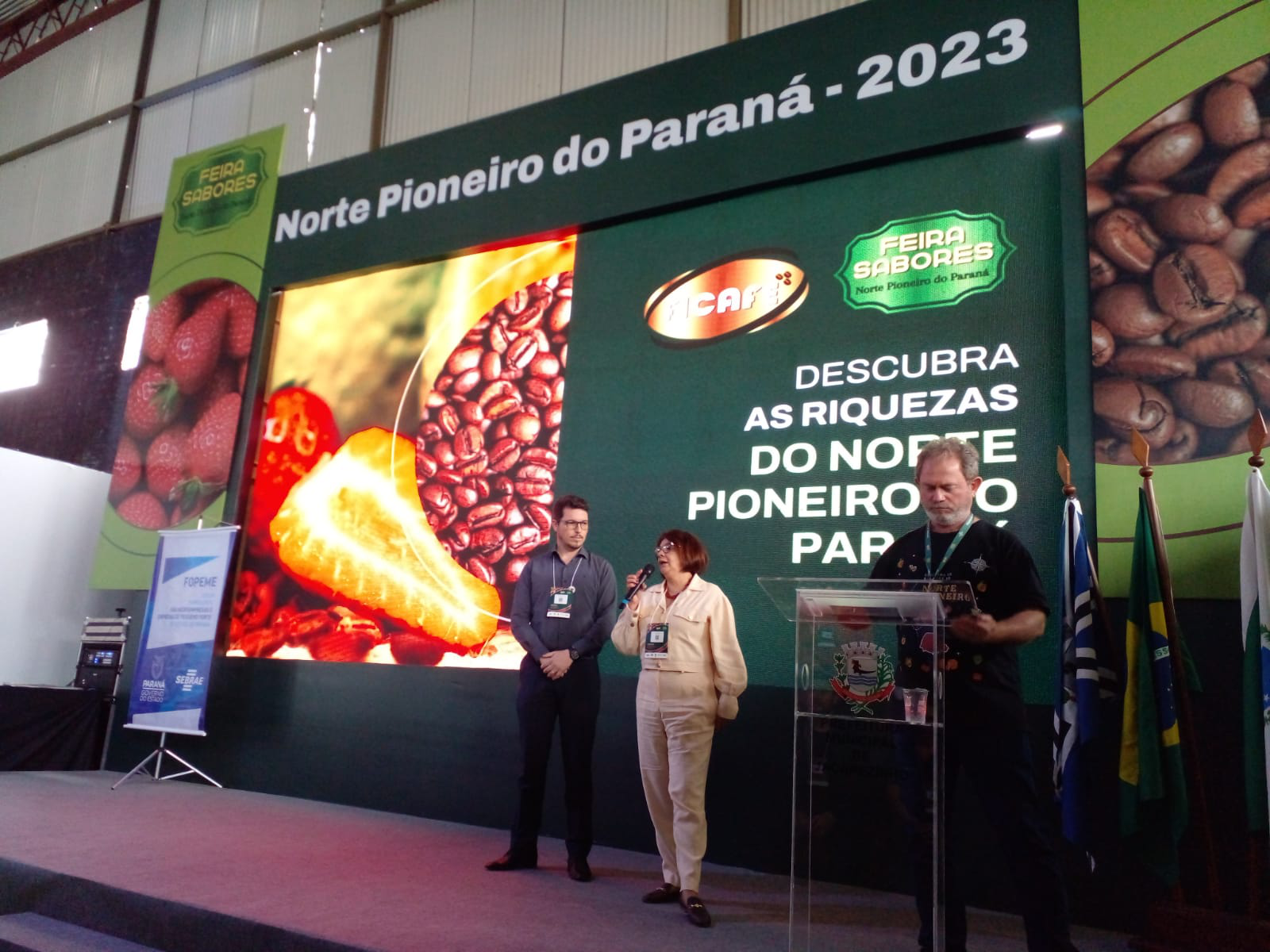 FOPEME participa de Ficafé e Feira Sabores, no Norte Pioneiro