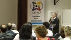 Secretário de Estado em exercício da Indústria, Comércio e Assuntos do Mercosul e secretário técnico do Fórum Permanente das Microempresas e Empresas de Pequeno Porte do Estado do Paraná (FOPEME), Ercílio Santinoni. Fórum Regional das Microempresas e Empresas de Pequeno Porte do Estado do Paraná, em Apucarana. O encontro debateu questões políticas e empresariais para criar um ambiente favorável às micro e pequenas empresas e fortalecer a economia local. (15.10.2012)