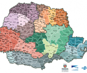 Mapa do Paraná